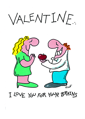 KV184 - LOVE YOU FOR YOUR BRAINS